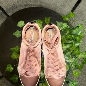 Steve Madden Blush Satin Women's Sneakers